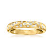.15 ct. t.w. Scattered Diamond Ring in 18kt Yellow Gold