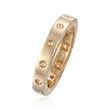 Roberto Coin &quot;Pois-Moi&quot; 18kt Yellow Gold Dotted Ring