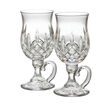 Waterford Crystal &quot;Lismore&quot; Set of 2 Irish Coffee Glasses