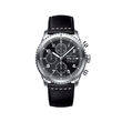 Breitling Navitimer 8 Chronograph Men's 43mm Stainless Steel Watch - Black Dial and Leather Strap
