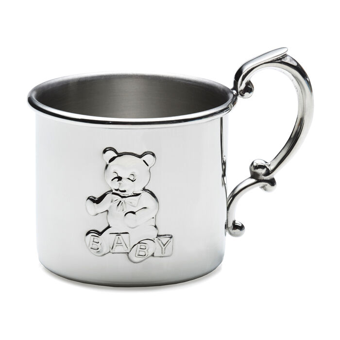 Empire Pewter Teddy Bear Baby Cup