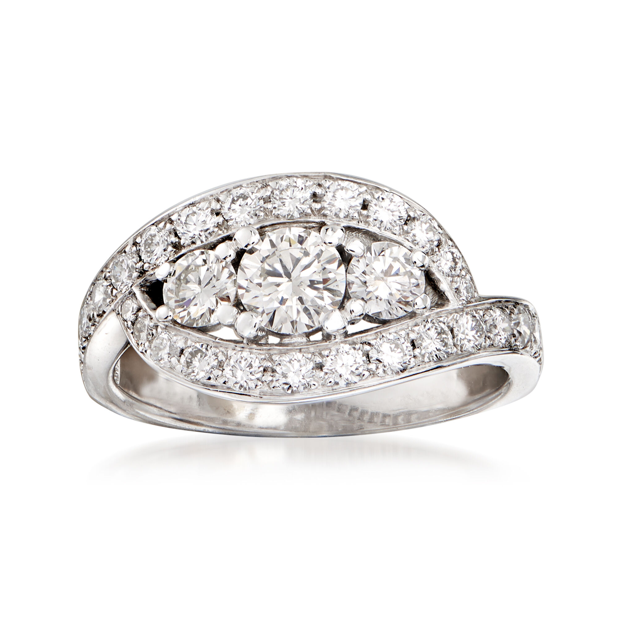 White Gold Diamond Cocktail Rings Online, 55% OFF | www.rupit.com