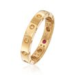 Roberto Coin &quot;Symphony&quot; Pois Moi 18kt Yellow Gold Ring