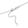 Roberto Coin &quot;Tiny Treasures&quot; .23 ct. t.w. Diamond Horseshoe Necklace in 18kt White Gold 