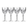 Marquis by Waterford Crystal &quot;Markham&quot; Set of 4 Goblet Glasses from Italy
