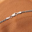 2mm Sterling Silver Rope-Chain Necklace