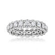 2.00 ct. t.w. Diamond Eternity Band in 14kt White Gold
