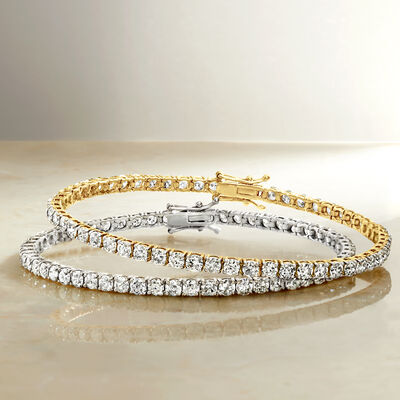 6.00 ct. t.w. Diamond Tennis Bracelet in 14kt White Gold