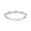 .10 ct. t.w. Diamond Stackable Ring in 14kt White Gold