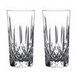 Waterford Crystal &quot;Gin Journeys - Lismore&quot; Set of 2 Highball Glasses