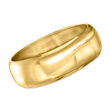 Italian 18kt Gold Over Sterling Satin and Polished Bangle Bracelet