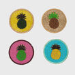 Joanna Buchanan Set of 4 Pineapple Coasters