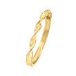 10kt Yellow Gold Twisted Ring