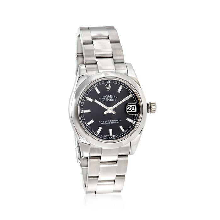 Pre-Owned Rolex Datejust Women's 31mm Automatic Stainless Steel Watch