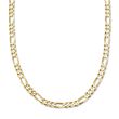 Men's Figaro 6mm 14kt Yellow Gold Chain Necklace