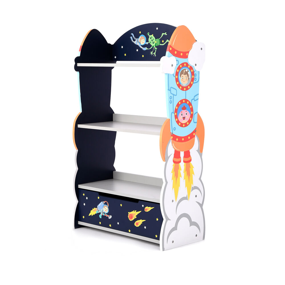 Outer Space Children S Wooden Bookcase Ross Simons