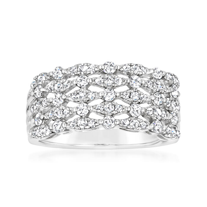 Le Vian &quot;Couture&quot; .73 ct. t.w. Vanilla Diamond Ring in Platinum