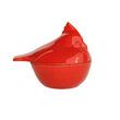 Vietri &quot;Lastra Holiday&quot; Red Bird Covered Bowl from Italy