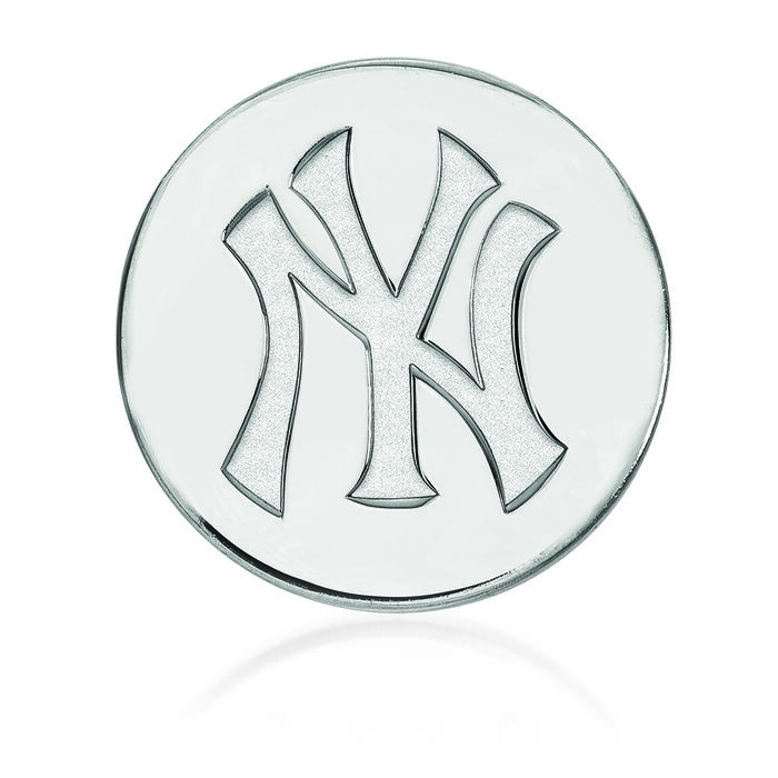 Sterling Silver MLB New York Yankees Lapel Pin