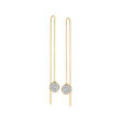 .25 ct. t.w. Diamond Threader Earrings in 14kt Yellow Gold