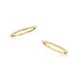 .20 ct. t.w. Diamond Jewelry Set: Two Stackable Rings in 18kt Gold Over Sterling