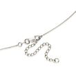 14kt White Gold Name Bar ID Necklace