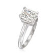 1.90 Carat Certified Diamond Solitaire Ring in 14kt White Gold