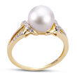8.5-9mm Cultured Pearl Ring in 14kt Yellow Gold
