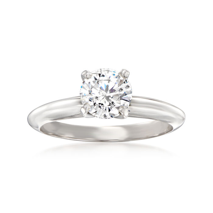 .85 Carat Diamond Solitaire Ring in 14kt White Gold