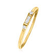 .10 ct. t.w. Diamond Ring in 14kt Yellow Gold