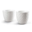 Lladro &quot;Hitoiki&quot; Set of 2 Porcelain Shochu Rock Tumbler Sake Cups
