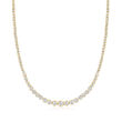 5.00 ct. t.w. Diamond Tennis Necklace in 14kt Yellow Gold