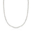 Zina Sterling Silver &quot;Ice Cube&quot; Chain Necklace
