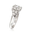 Majestic Collection 4.84 ct. t.w. Diamond Ring in 18kt White Gold