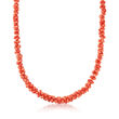 C. 1980 Vintage Coral Beaded Necklace