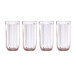 Kate Spade New York &quot;Park Circle&quot; Set of 4 Highball Glasses