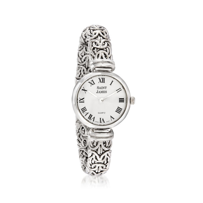 Saint James Women's 22mm Byzantine Watch in Sterling Silver