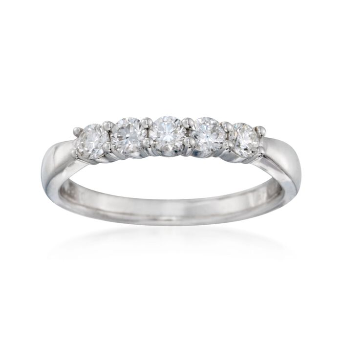 .50 ct. t.w. Diamond Ring in 14kt White Gold