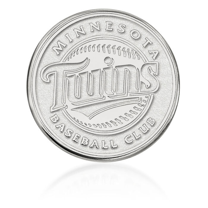 Sterling Silver MLB Minnesota Twins Lapel Pin