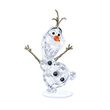 Swarovski Crystal &quot;Olaf&quot; Orange and Clear Crystal Figurine