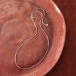 Italian 1mm Sterling Silver Adjustable Slider Snake Chain Necklace