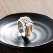 Men's .50 ct. t.w. Diamond Square-Top Ring in 14kt Two-Tone Gold
