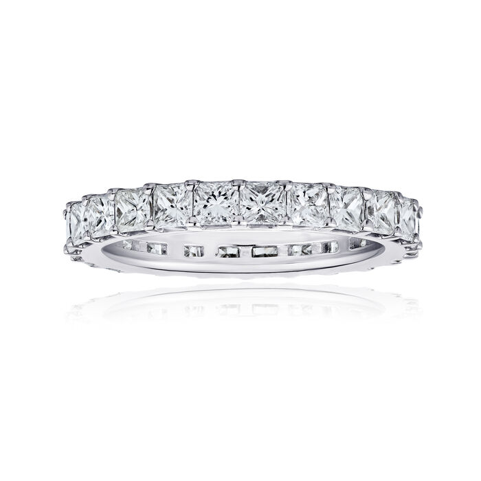 2.75 ct. t.w. Princess-Cut Diamond Eternity-Style Wedding Band in 14kt White Gold