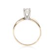 .75 Carat Diamond Solitaire Ring in 14kt Yellow Gold