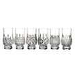 Waterford Crystal &quot;Lismore Connoisseur&quot; Set of 6 Heritage Footed Tasting Tumbler Glasses