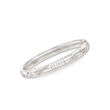 Baby's Sterling Silver Personalized Bangle Bracelet