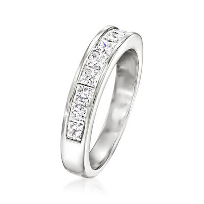 1.00 ct. t.w. Channel-Set Lab-Grown Diamond Ring in 14kt White Gold
