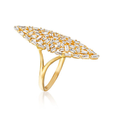 .85 ct. t.w. Diamond Cluster Ring in 14kt Yellow Gold