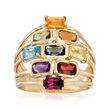 2.60 ct. t.w. Multi-Stone Ring in 14kt Yellow Gold