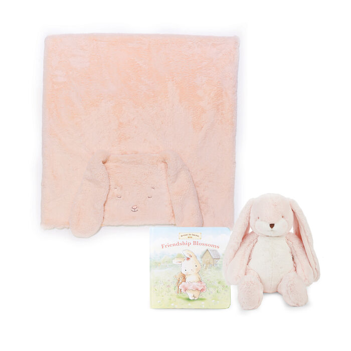 Bunnies by the Bay &quot;Tuck Me In&quot; 3-pc. Blossom Bunny Set